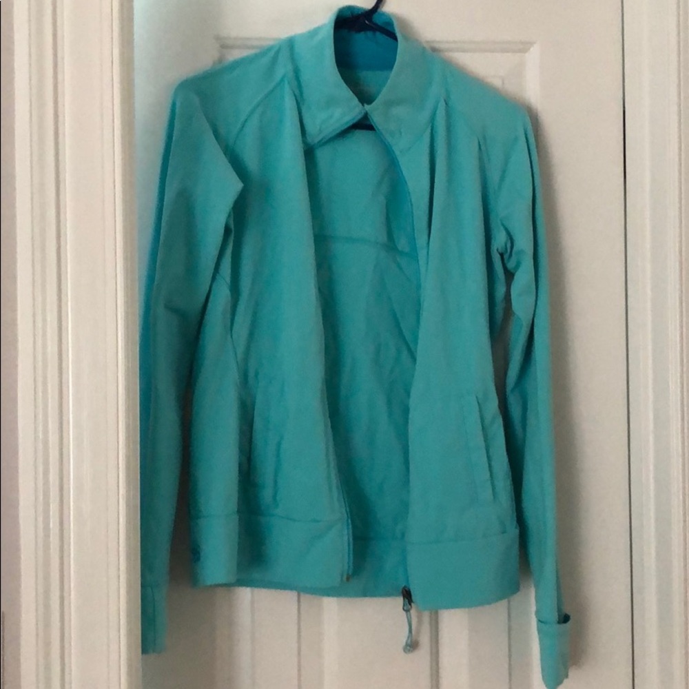 Athletic zip up jacket